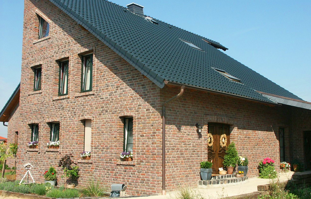 Moderne Variante unter den Dachformen: Pultdach